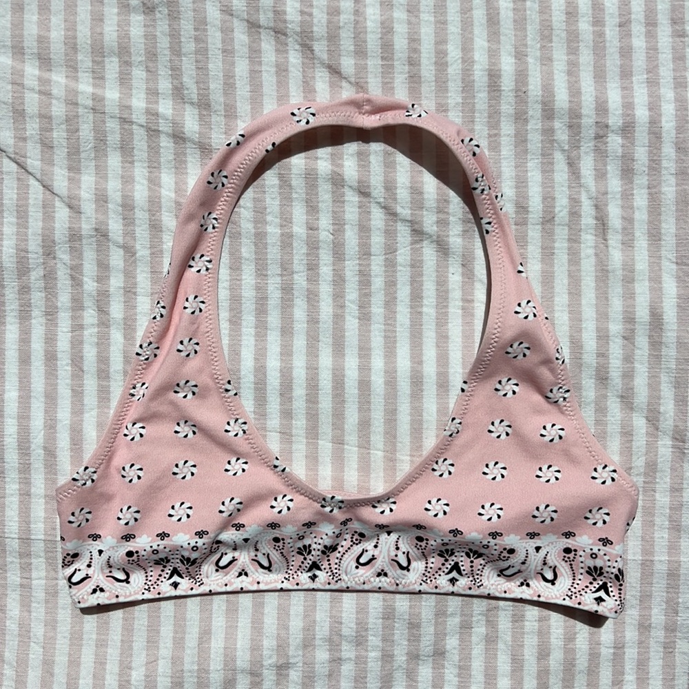 Dolce & Gabbana Pink Swimsuit Bikini Top 4-5 Year